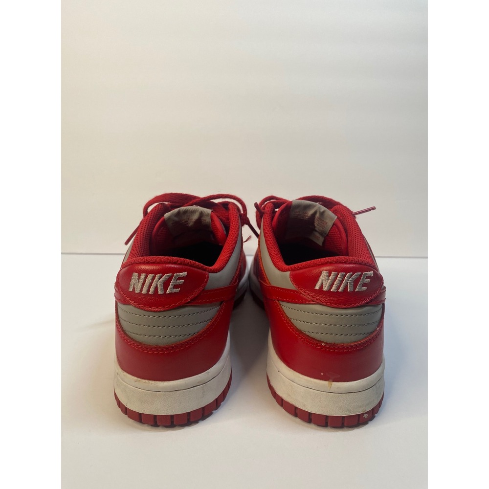 Nike Dunk Low UNLV Kids Size 7Y Grey Red CW1590-002 Sneaker - Picture 4 of 7